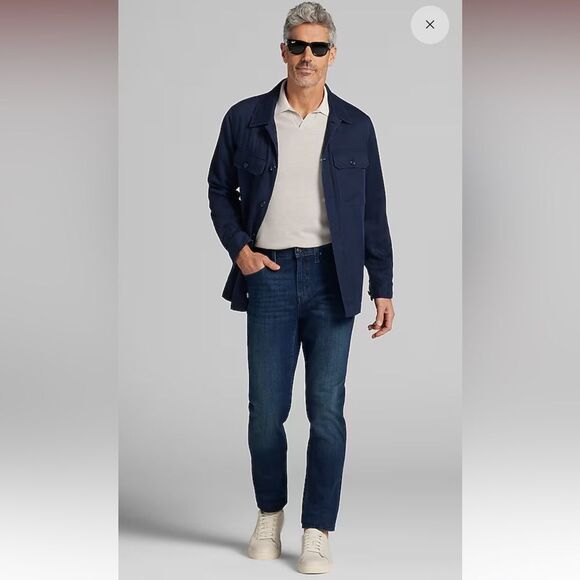 Athleta Men's Dark Blue Slim Jeans - Picture 11 of 11